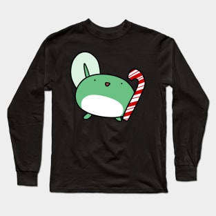 Candy Cane Tadpole Long Sleeve T-Shirt